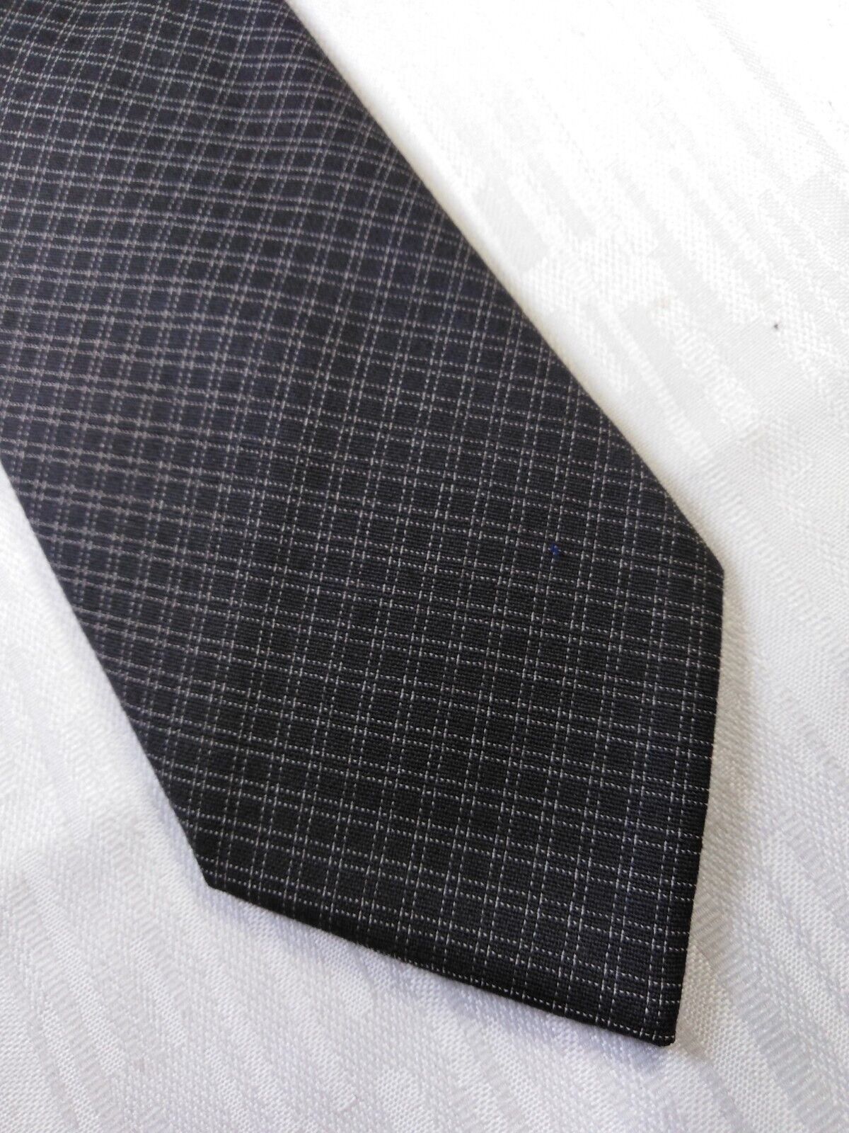 MARIELLA BURANI 100% LANA WOOL TIE CRAVATTA NECKTIE ITALY VINTAGE CLASSIC