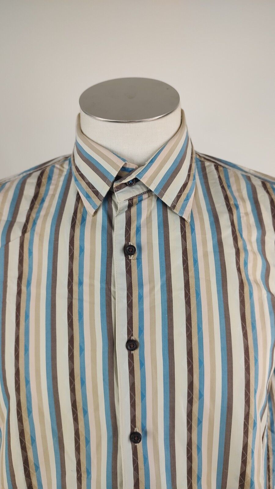 BEN SHERMAN CAMICIA UOMO COTONE TG. L  MAN CASUAL VINTAGE SHIRT