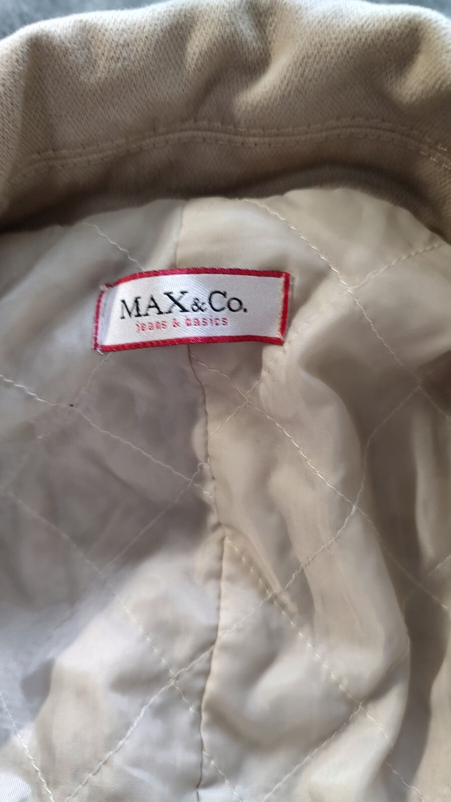 MAX & CO CAPPOTTO TRENCH DONNA Tg 38 WOMAN COTONE COAT VINTAGE CASUAL MADE ITALY