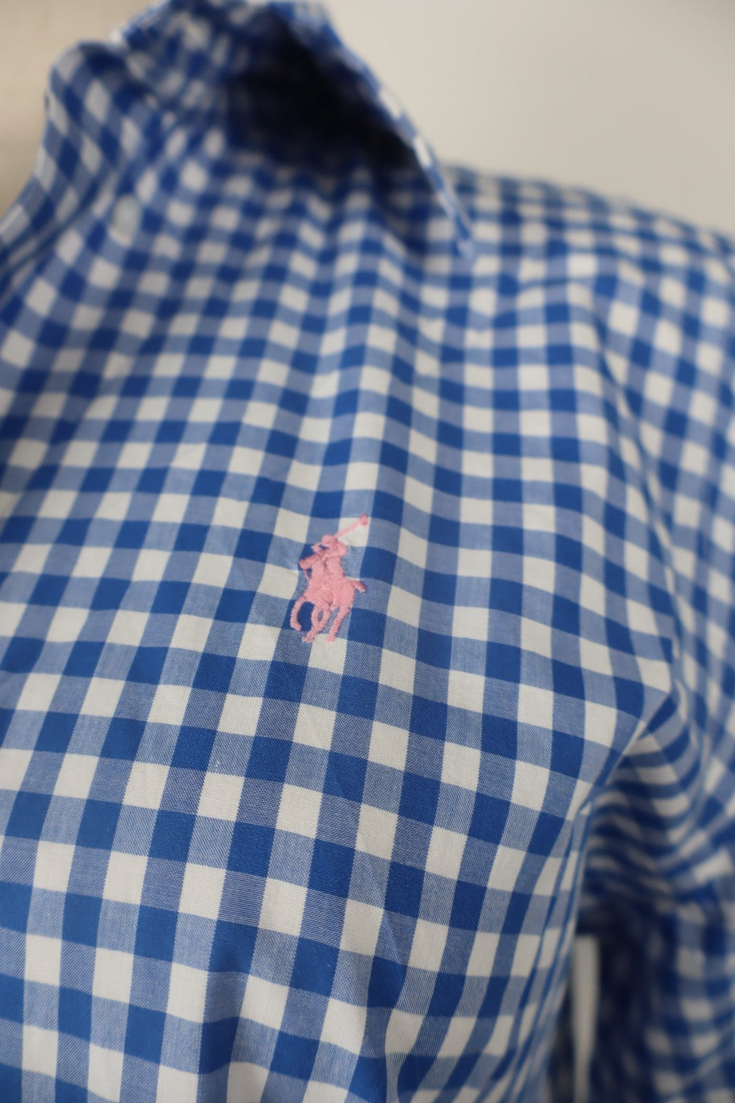 RALPH LAUREN CAMICIA DONNA TG 14 WOMAN SHIRT CASUAL VINTAGE COTONE COTTON LOGO