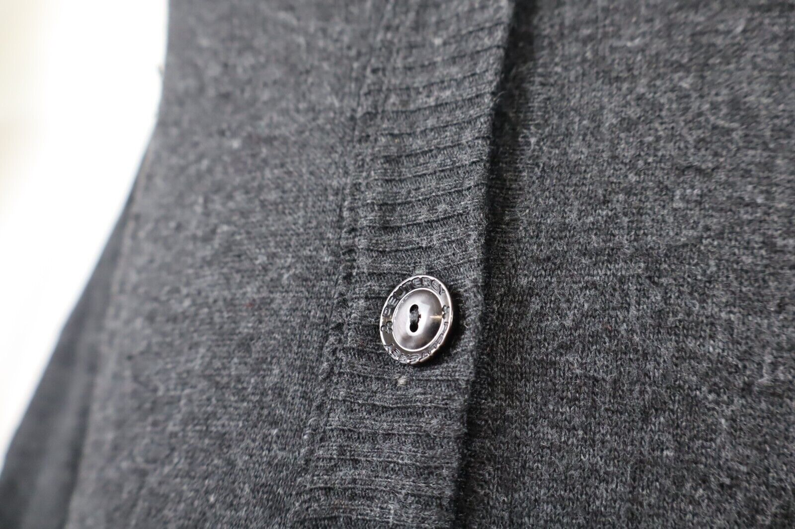 PEUTEREY CARDIGAN MAGLIONE LANA SETA DONNA Tg. 44 WOMAN CASUAL WOOL SILK SWEATER