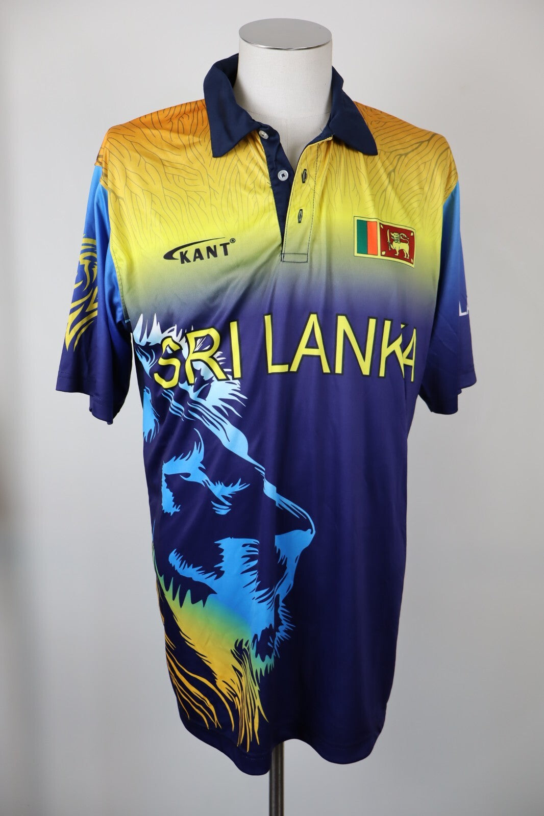 KANT SRI LANKA MAGLIA CALCIO UOMO Tg 2XL SOCCER T-SHIRT MAN JERSEY
