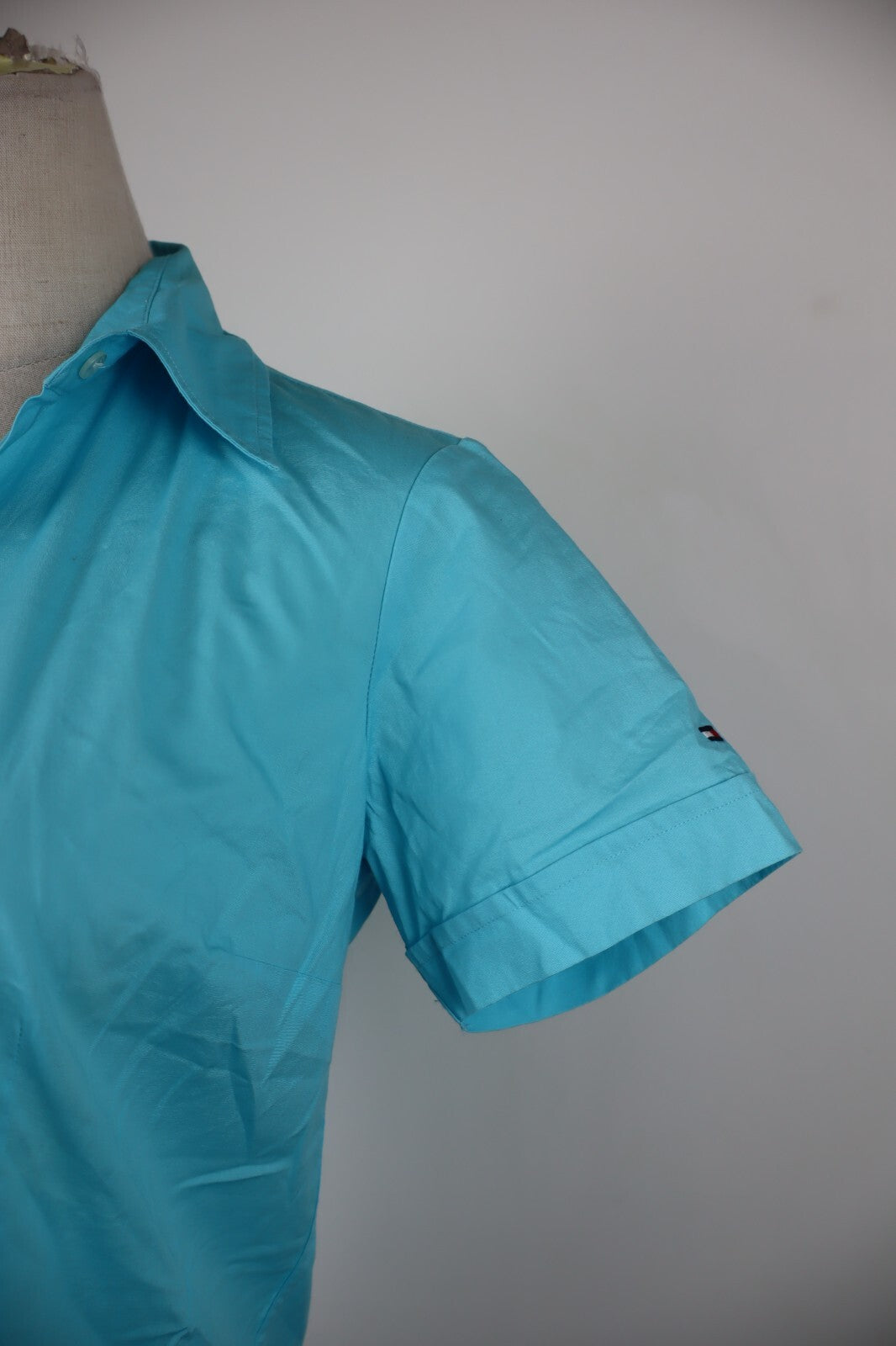 TOMMY HILFIGER CAMICIA DONNA TG. 4 WOMAN SHIRT CASUAL VINTAGE COTONE COTTON