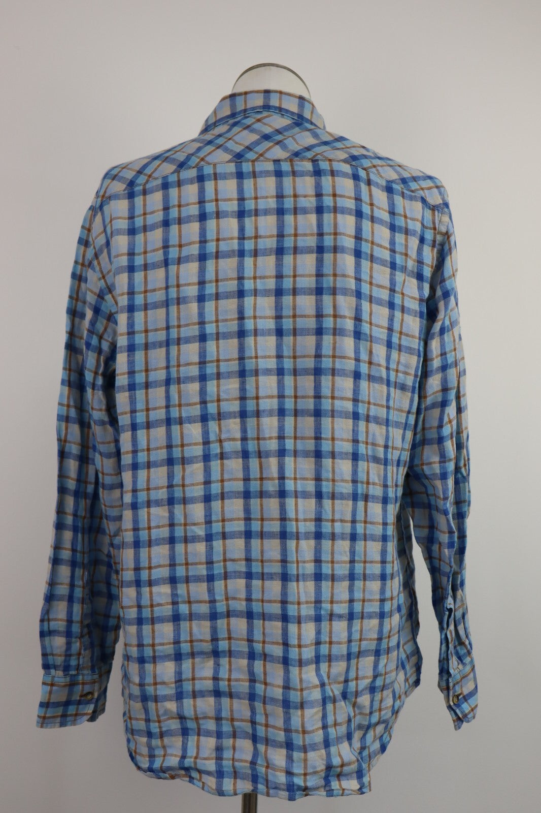 MARLBORO CLASSICS CAMICIA UOMO TG. XL MAN CASUAL VINTAGE SHIRT LINO