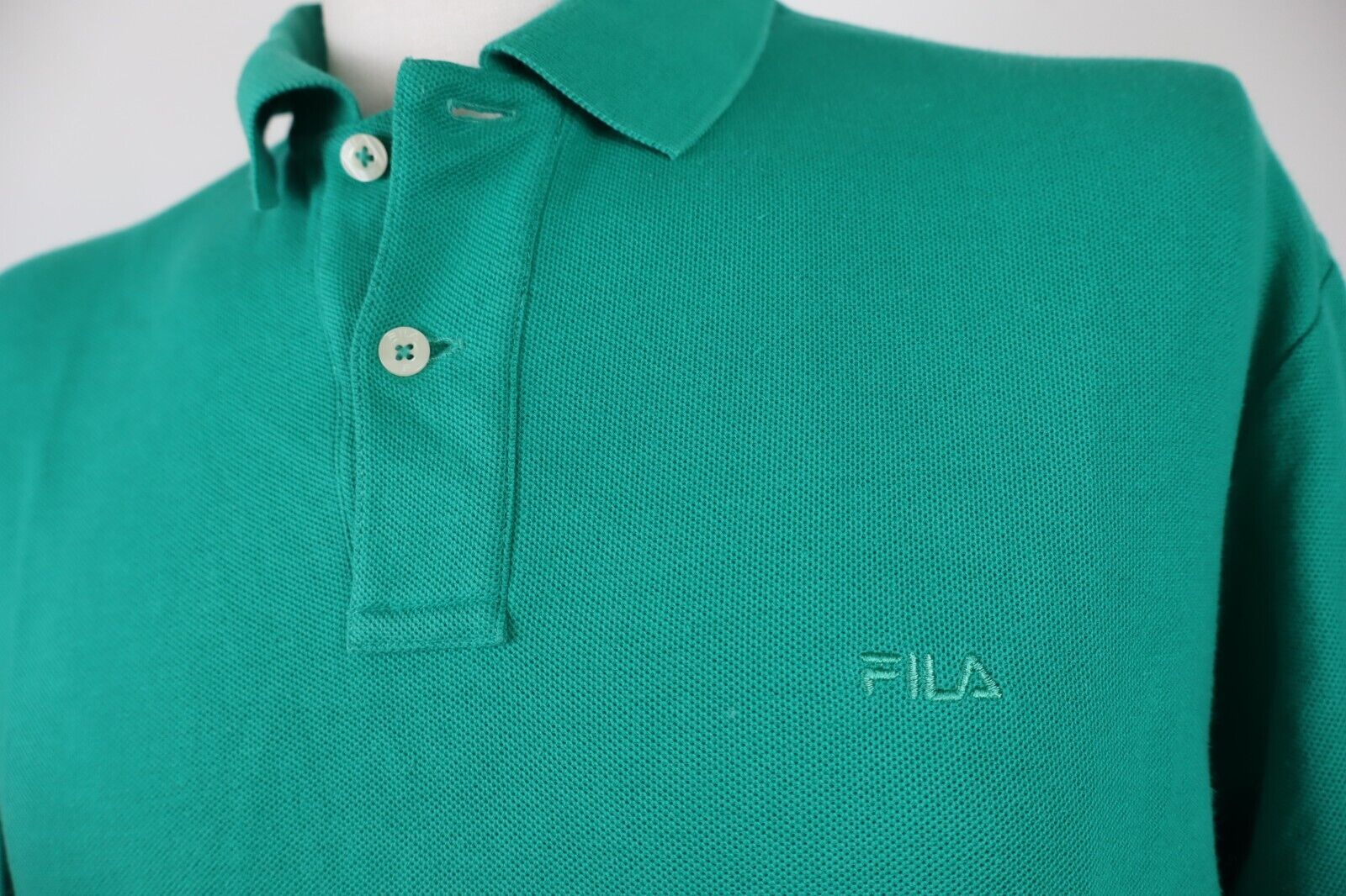 FILA MAGLIA POLO UOMO TG.I 52 MAN T-SHIRT CASUAL VINTAGE COTONE COTTON