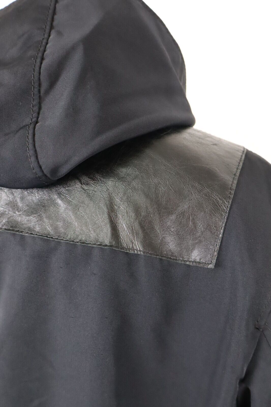 PIERRE CARDIN GIUBBINO IMBOTTITO PELLE UOMO Tg 52 MAN CASUAL VINTAGE JACKET