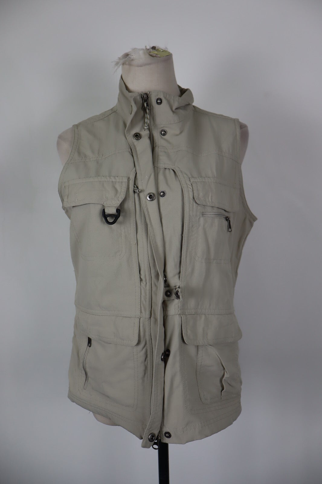 COLUMBIA GIUBBINO SMANICATO GILET DONNA Tg. S WOMAN CASUAL JACKET VINTAGE ITALY