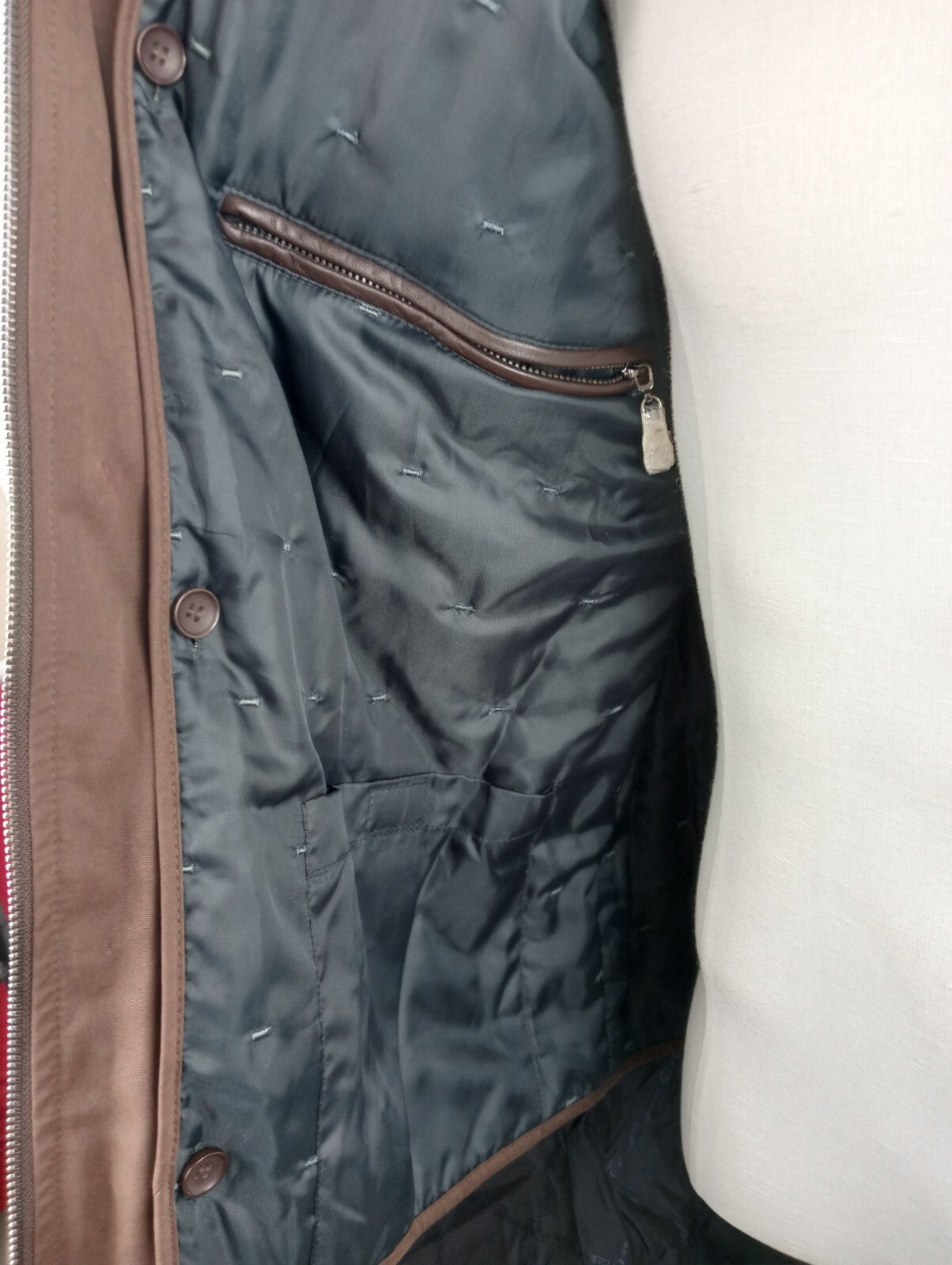 CONTE OF FLORENCE GIUBBINO GIACCA UOMO Tg M MAN CASUAL VINTAGE JACKET