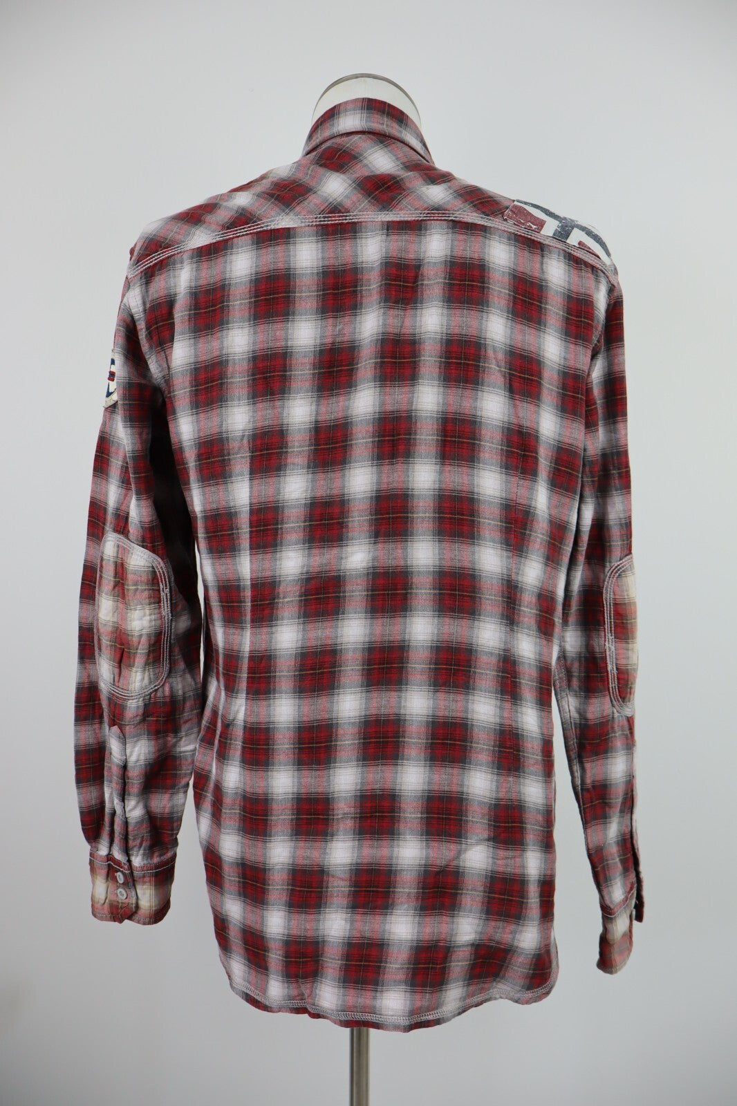 NAPAPIJRI CAMICIA UOMO TG L MAN CASUAL VINTAGE SHIRT COTONE COTTON