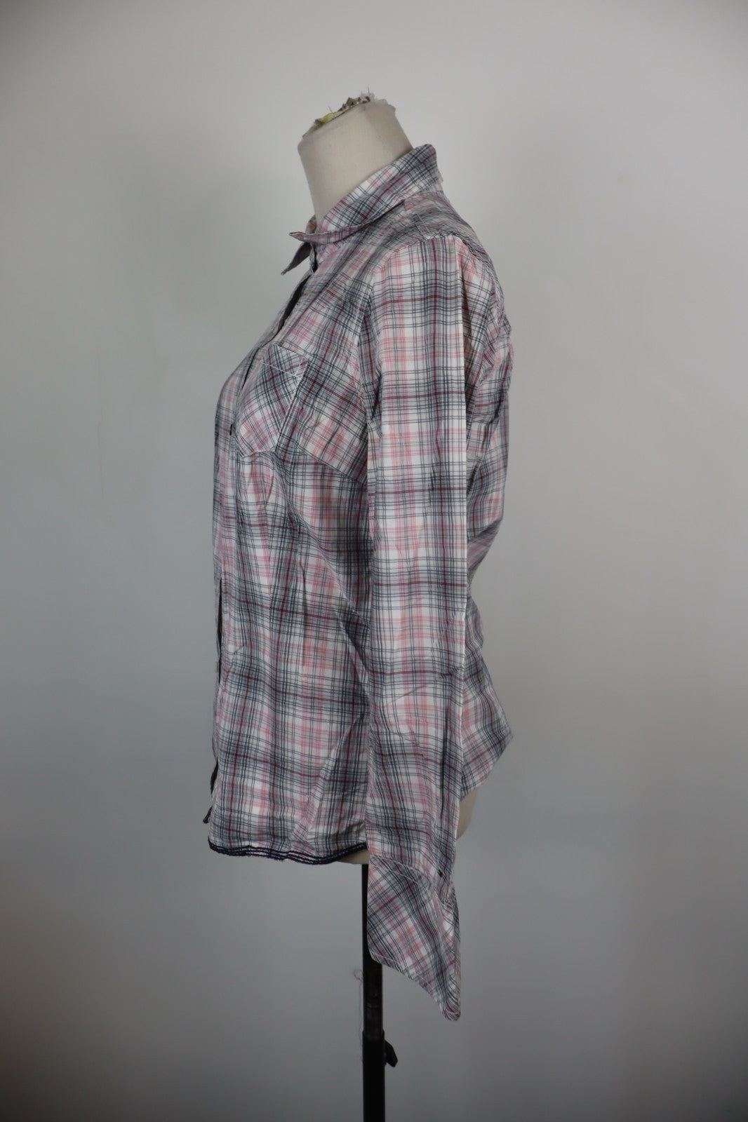 TOMMY HILFIGER DENIM CAMICIA DONNA TG M WOMAN SHIRT CASUAL VINTAGE COTONE
