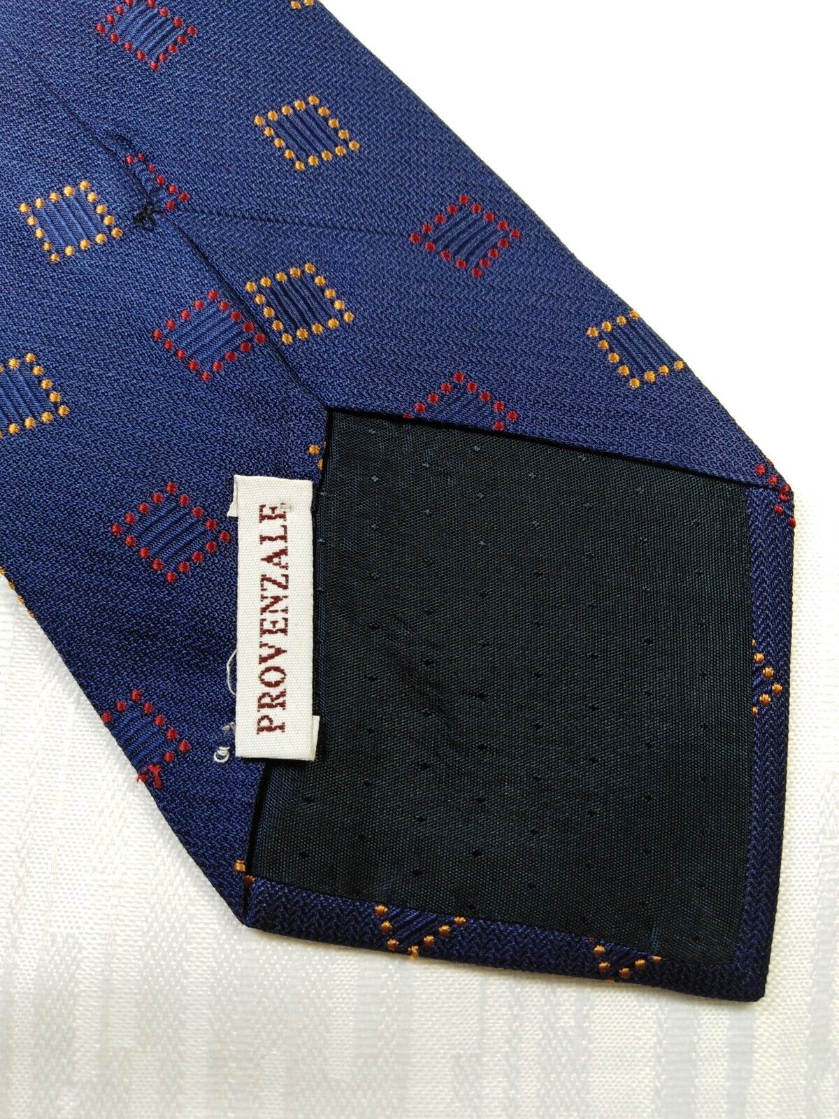 PROVENZALE  100% SETA SILK  TIE CRAVATTA NECKTIE ITALY VINTAGE CLASSIC