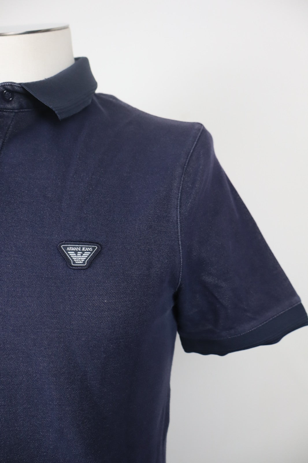 ARMANI JEANS POLO MAGLIA UOMO COTONE  L MAN COTTON T- SHIRT CASUAL VINTAGE LOGO