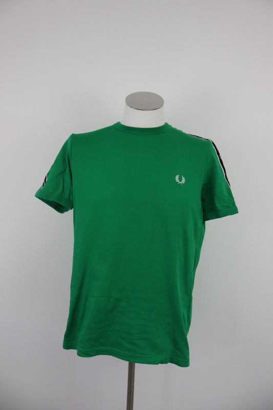 FRED PERRY MAGLIA UOMO COTONE TG M MAN COTTON T-SHIRT CASUAL VINTAGE