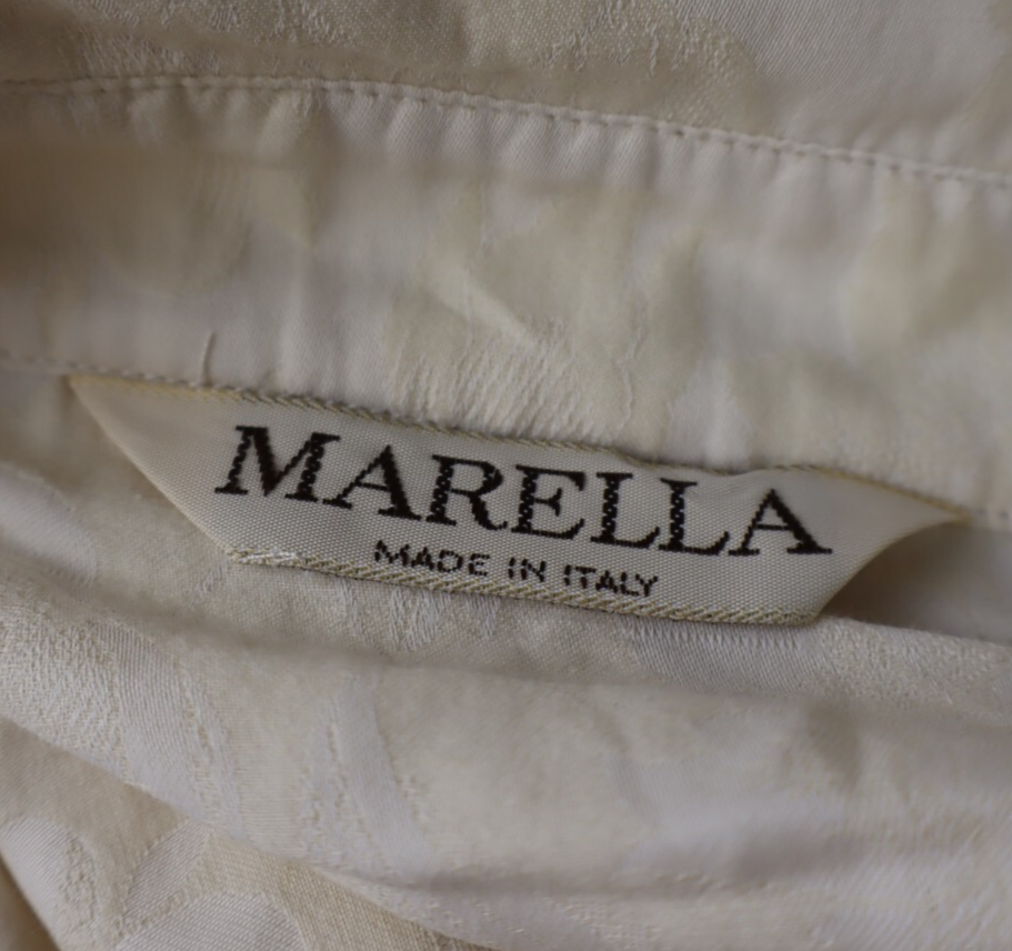 MARELLA CAMICIA  DONNA TG. M WOMAN SHIRT COTONE COTTON CASUAL VINTAGE ITALY