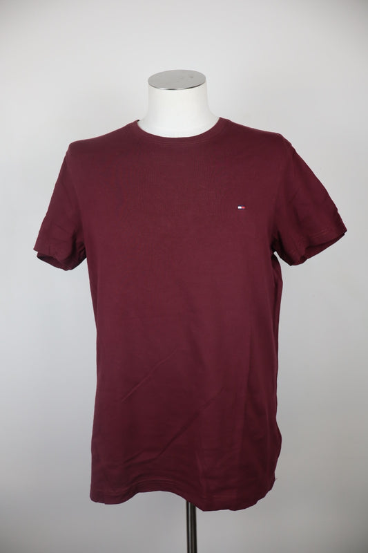 TOMMY HILFIGER MAGLIA UOMO TG L MAN T-SHIRT CASUAL VINTAGE COTONE COTTON LOGO