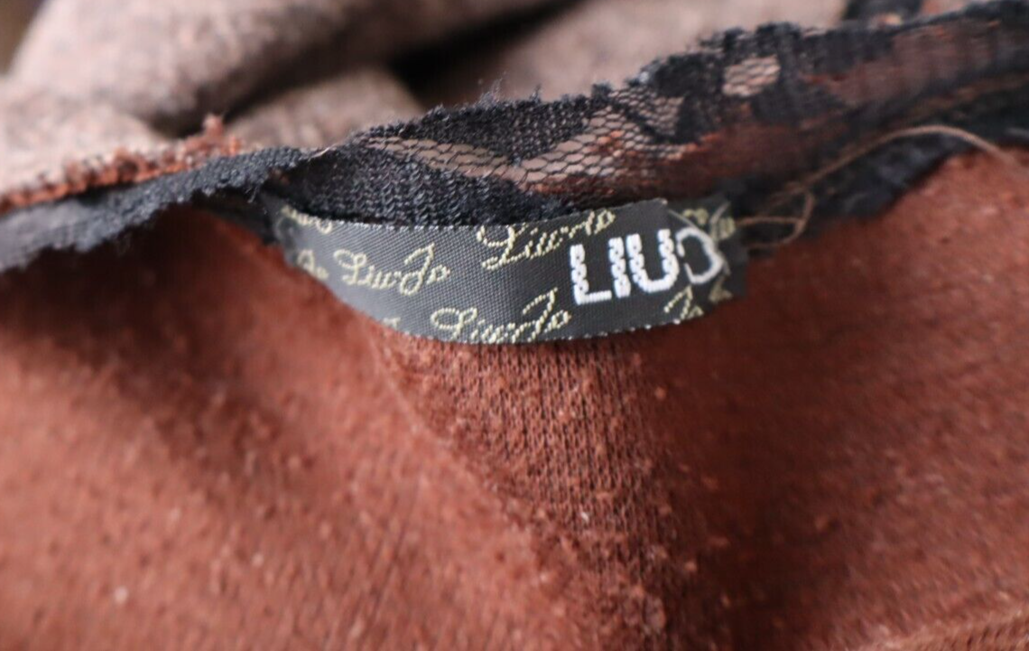 LIU JO MAGLIONE MAGLIA DONNA TG M WOMAN SWEATER VINTAGE CASUAL LANA WOOL