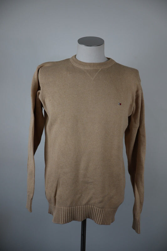 TOMMY HILFIGER MAGLIONE VINTAGE COTONE UOMO Tg. L MAN COTTON SWEATER CASUAL