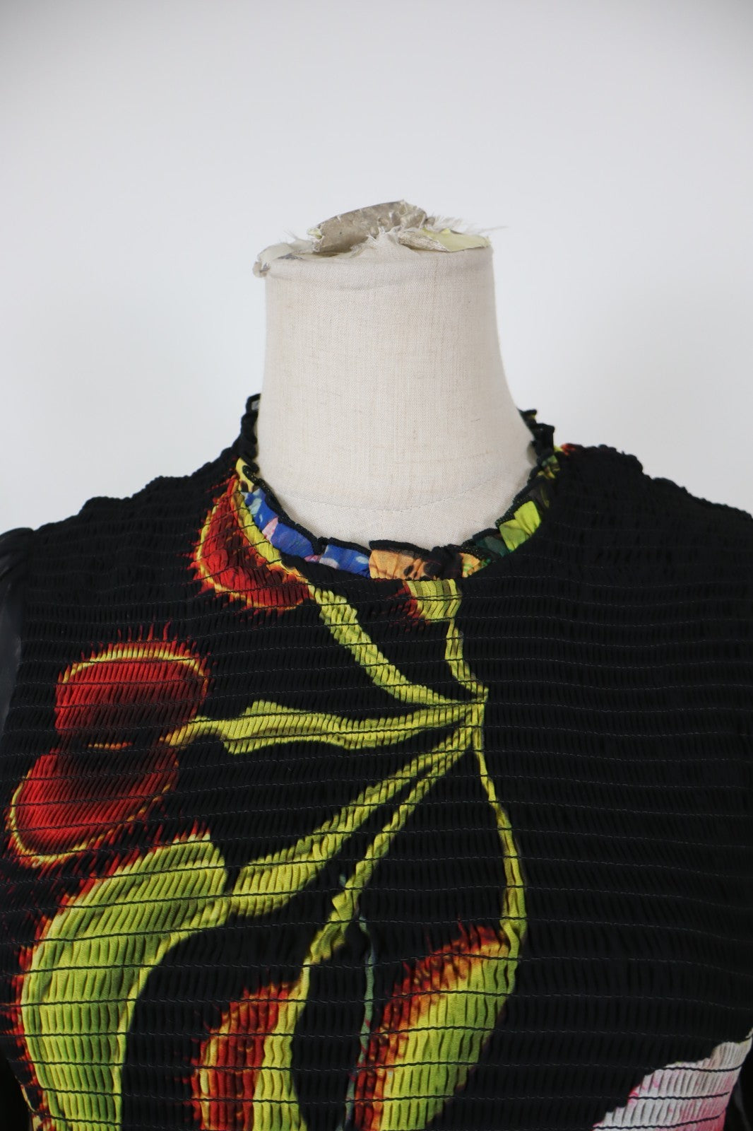DESIGUAL MAGLIA DONNA TG. S WOMAN CASUAL VINTAGE T-SHIRT TOP