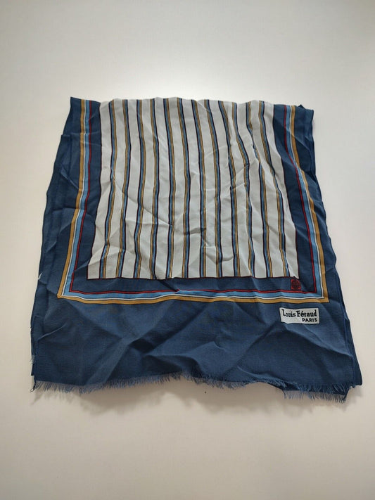 LOUIS FERAUD FOULARD 100% SILK SETA SCARVES SCARF SQUARE MADE IN ITALY