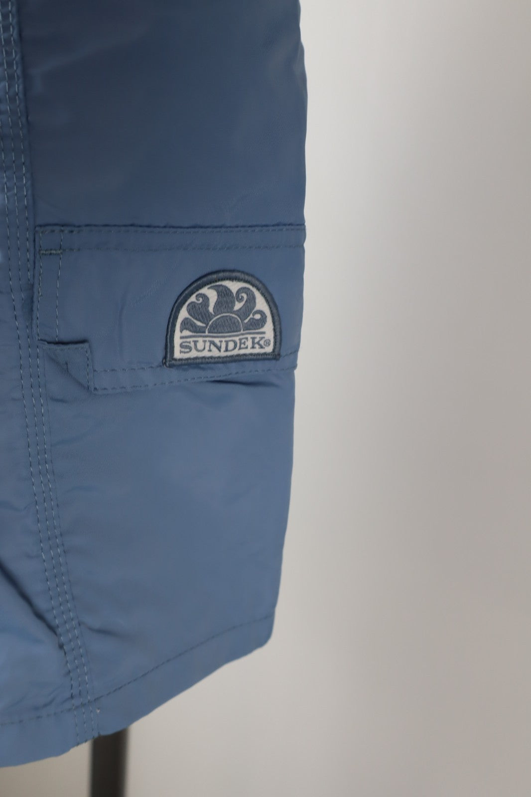 SUNDEK COSTUME PANTALONCINO MARE UOMO TG 32 MEN SWIMSUIT VINTAGE CASUAL LOGO