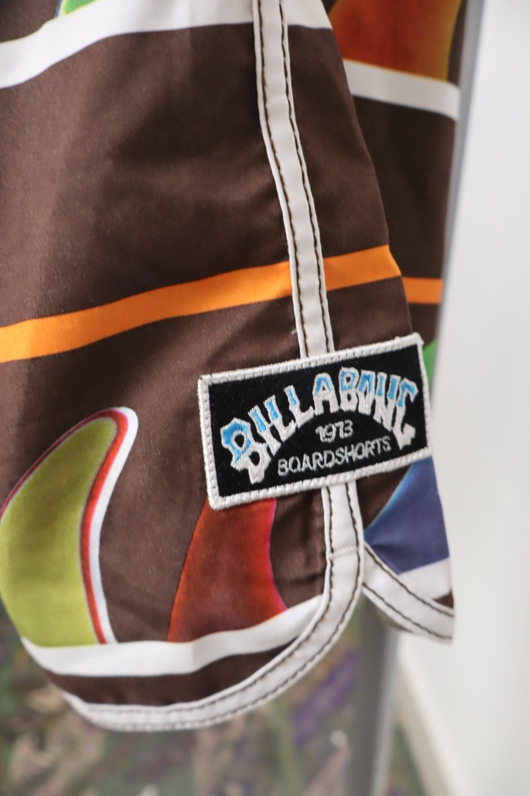 BILLABONG COSTUME PANTALONCINO MARE UOMO TG 34 MEN SWIMSUIT VINTAGE CASUAL