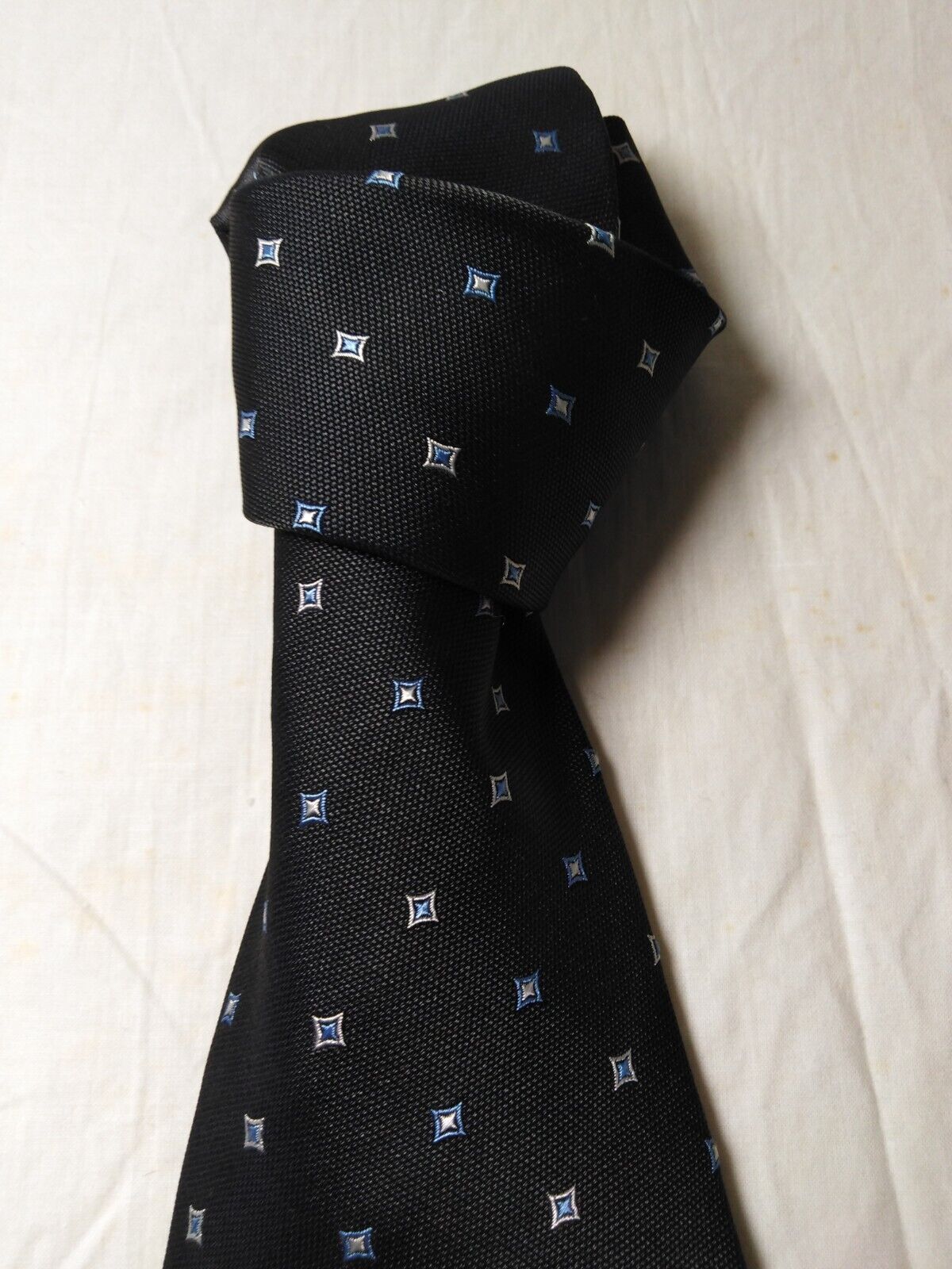 NINO SALZANO 100% SILK TIE SETA CRAVATTA NECKTIE MADE IN ITALY