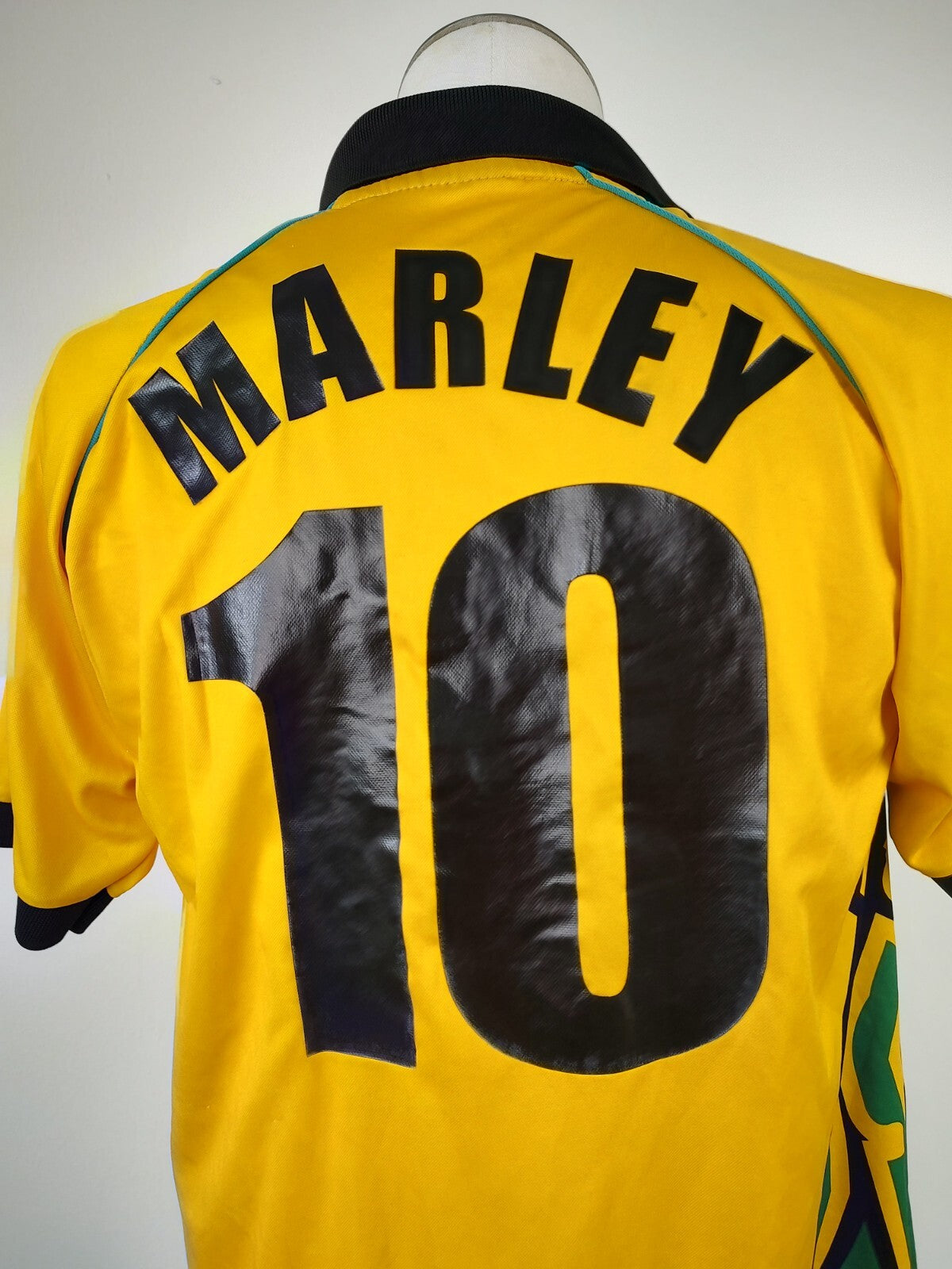 KAPPA GIAMAICA MAGLIA CALCIO TRIKOT UOMO Tg S SOCCER JERSEY TRIBUTE  10 MARLEY