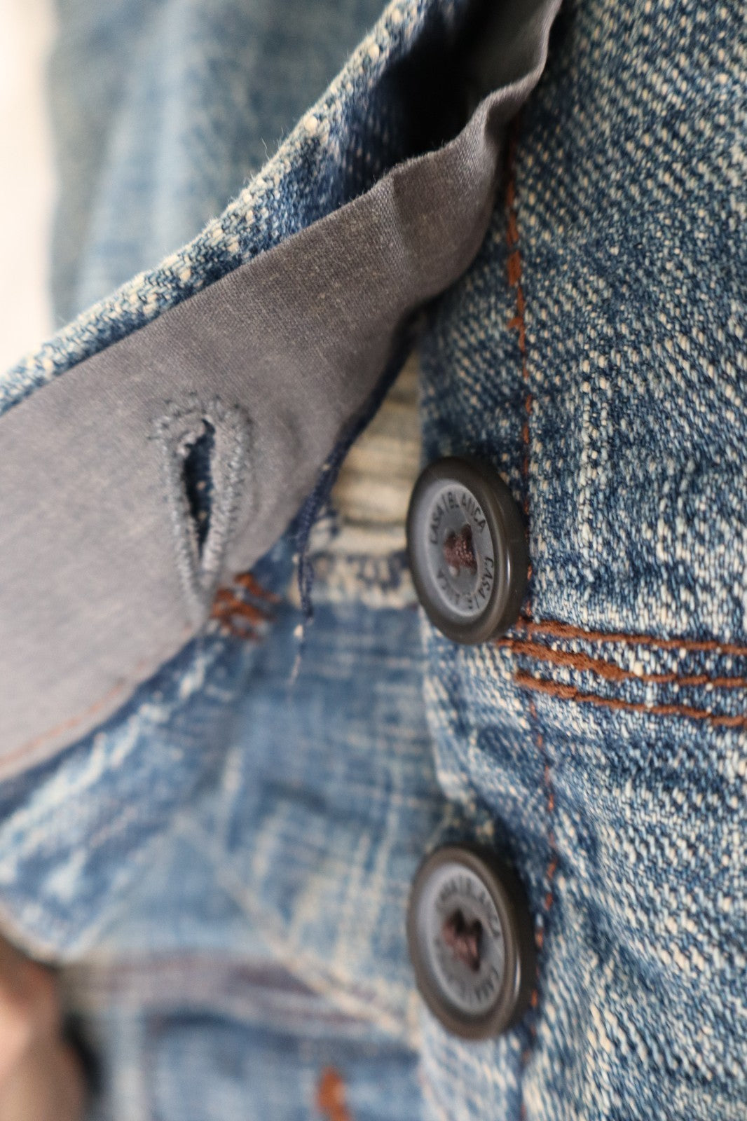 CASA BLANCA GIUBBINO JEAN DONNA Tg. 46 WOMAN DENIM CASUAL JACKET VINTAGE