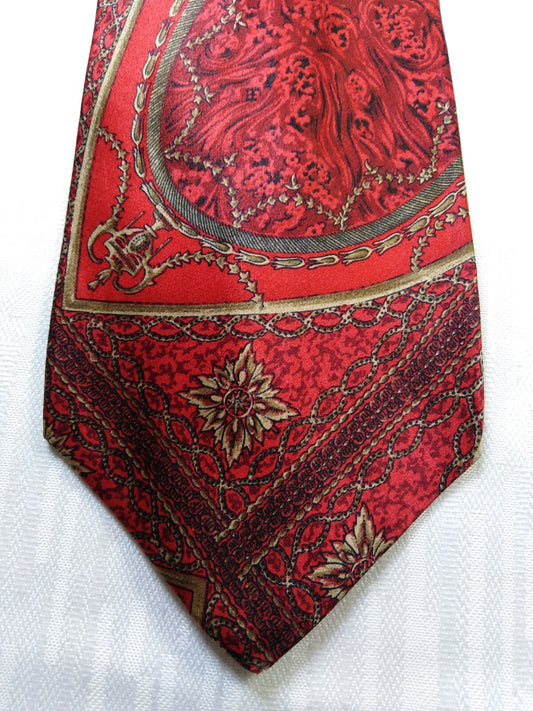 GIANFRANCO FERRE' 100% SILK TIE SETA CRAVATTA NECKTIE MADE IN ITALY CLASSIC