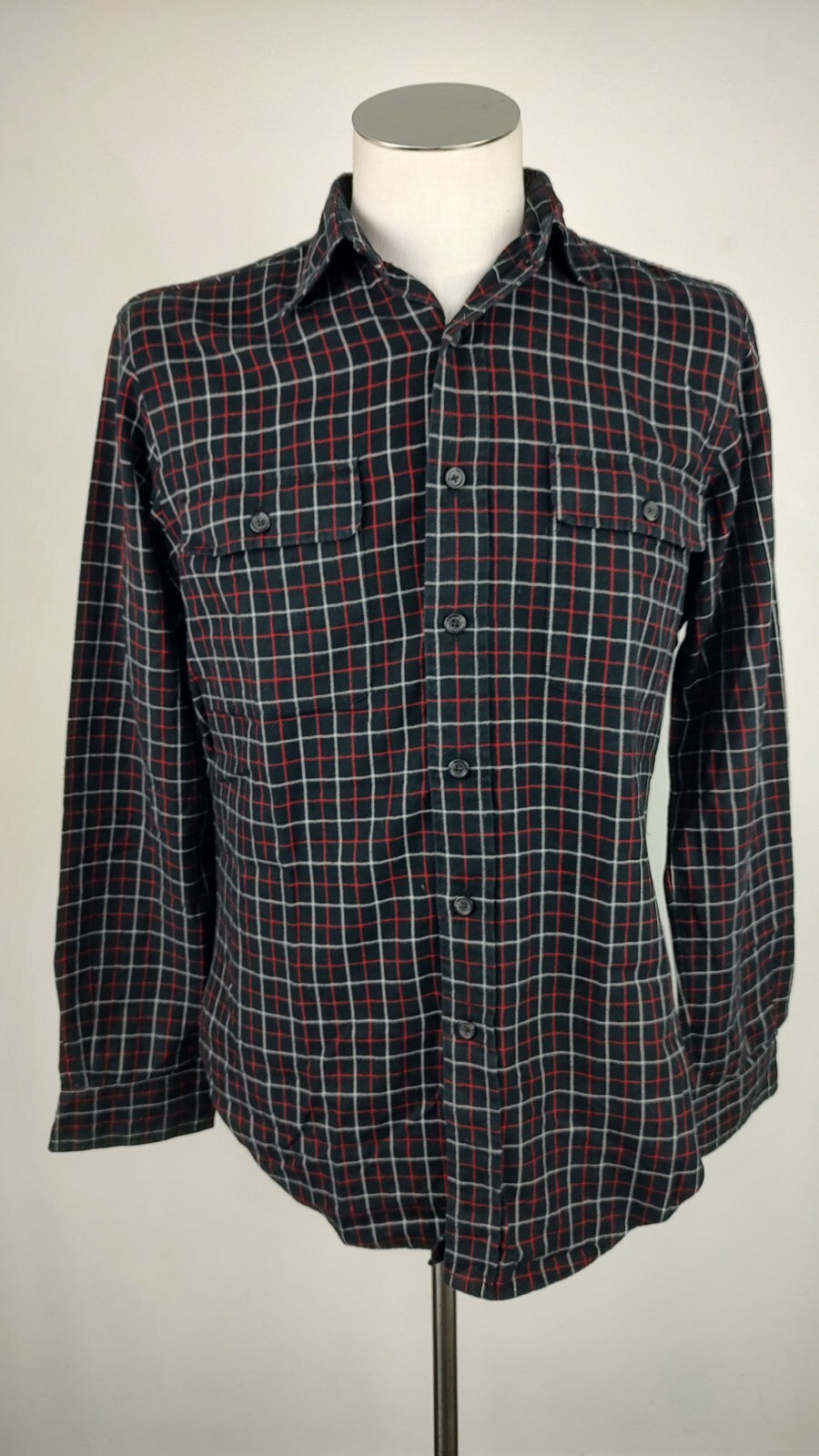 RALPH LAUREN CAMICIA UOMO TG. S MAN CASUAL VINTAGE SHIRT COTONE