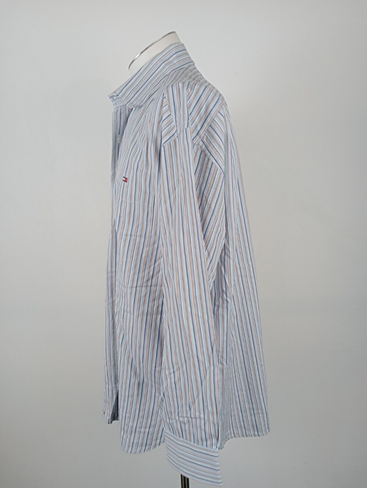 TOMMY HILFIGER CAMICIA UOMO TG. XL MAN CASUAL VINTAGE SHIRT COTONE COTTON