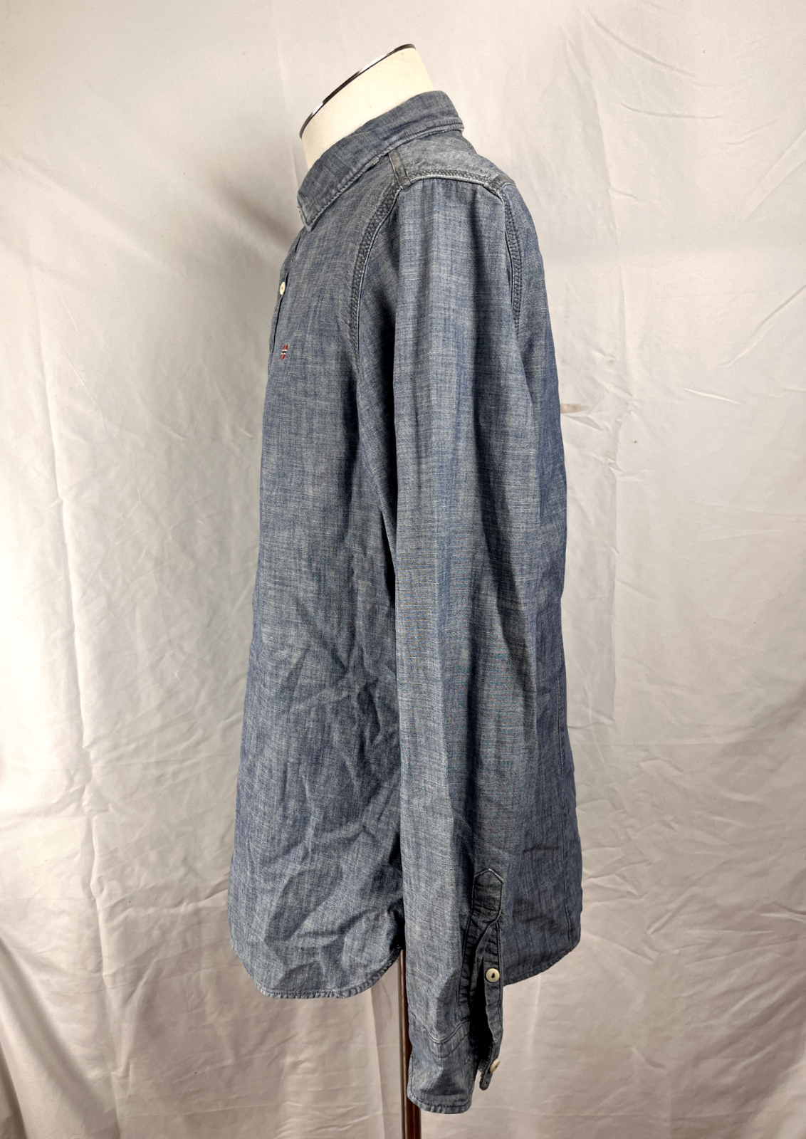 NAPAPIJRI CAMICIA SHIRT UOMO Tg XL MAN VINTAGE CASUAL COTONE COTTON