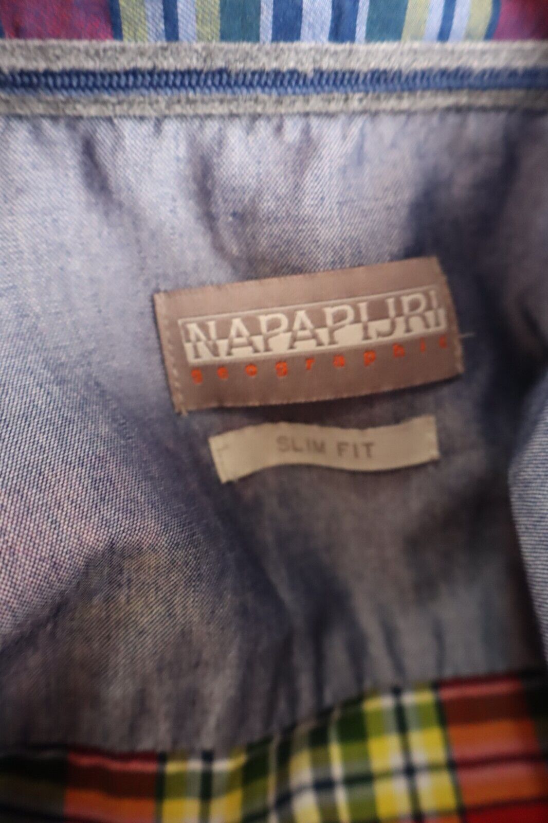 NAPAPIJRI CAMICIA SHIRT UOMO Tg XL MAN VINTAGE CASUAL COTONE