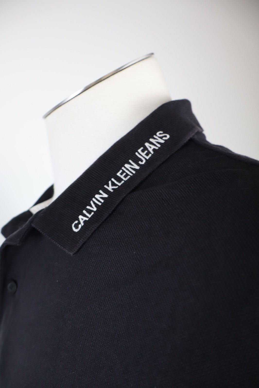 CALVIN KLEIN JEANS POLO UOMO MAN COTONE TG. XL T-SHIRT CASUAL VINTAGE COTONE