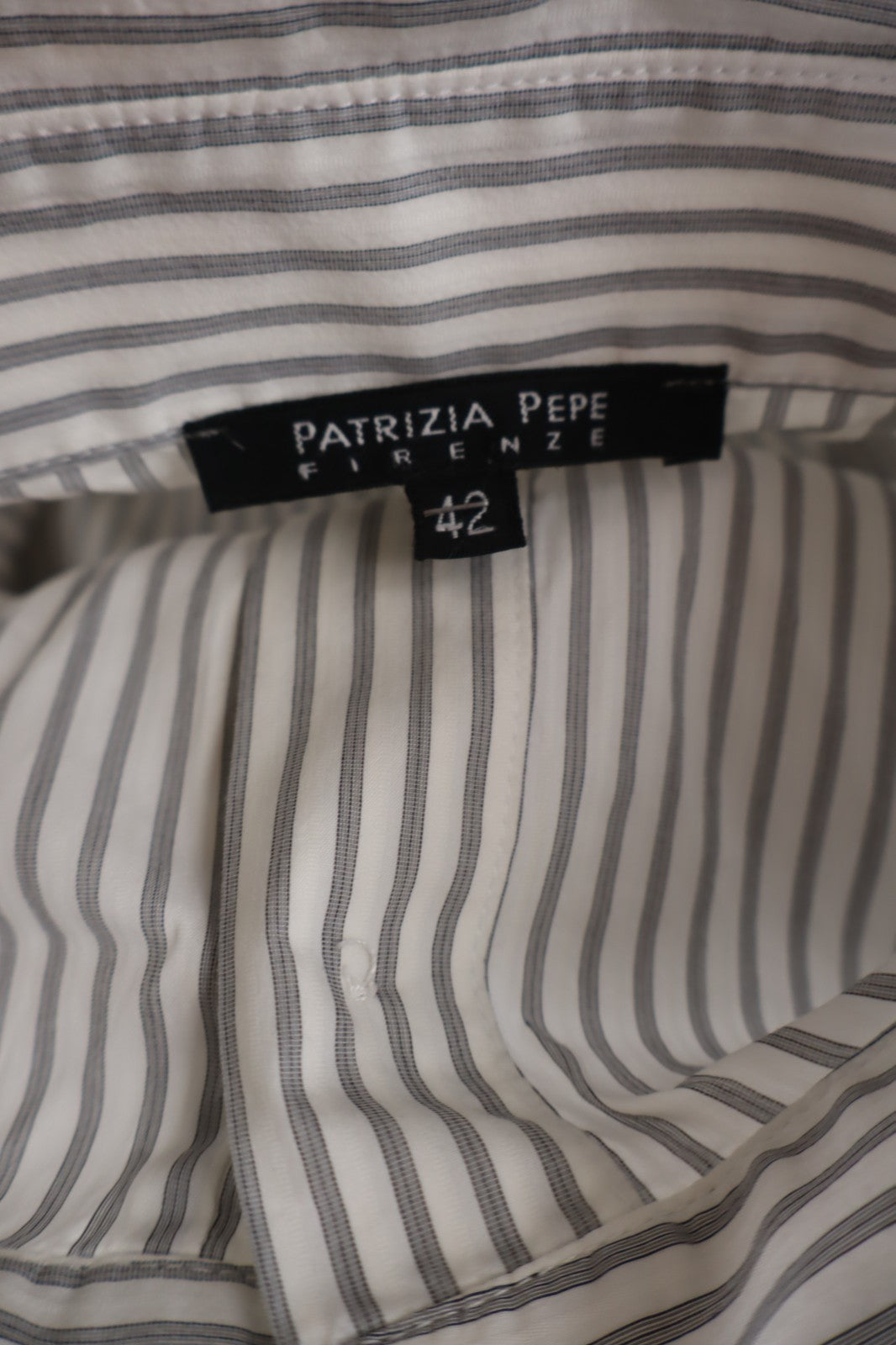 PATRIZIA PEPE CAMICIA DONNA TG. 42 WOMAN SHIRT CASUAL VINTAGE COTONE COTTON