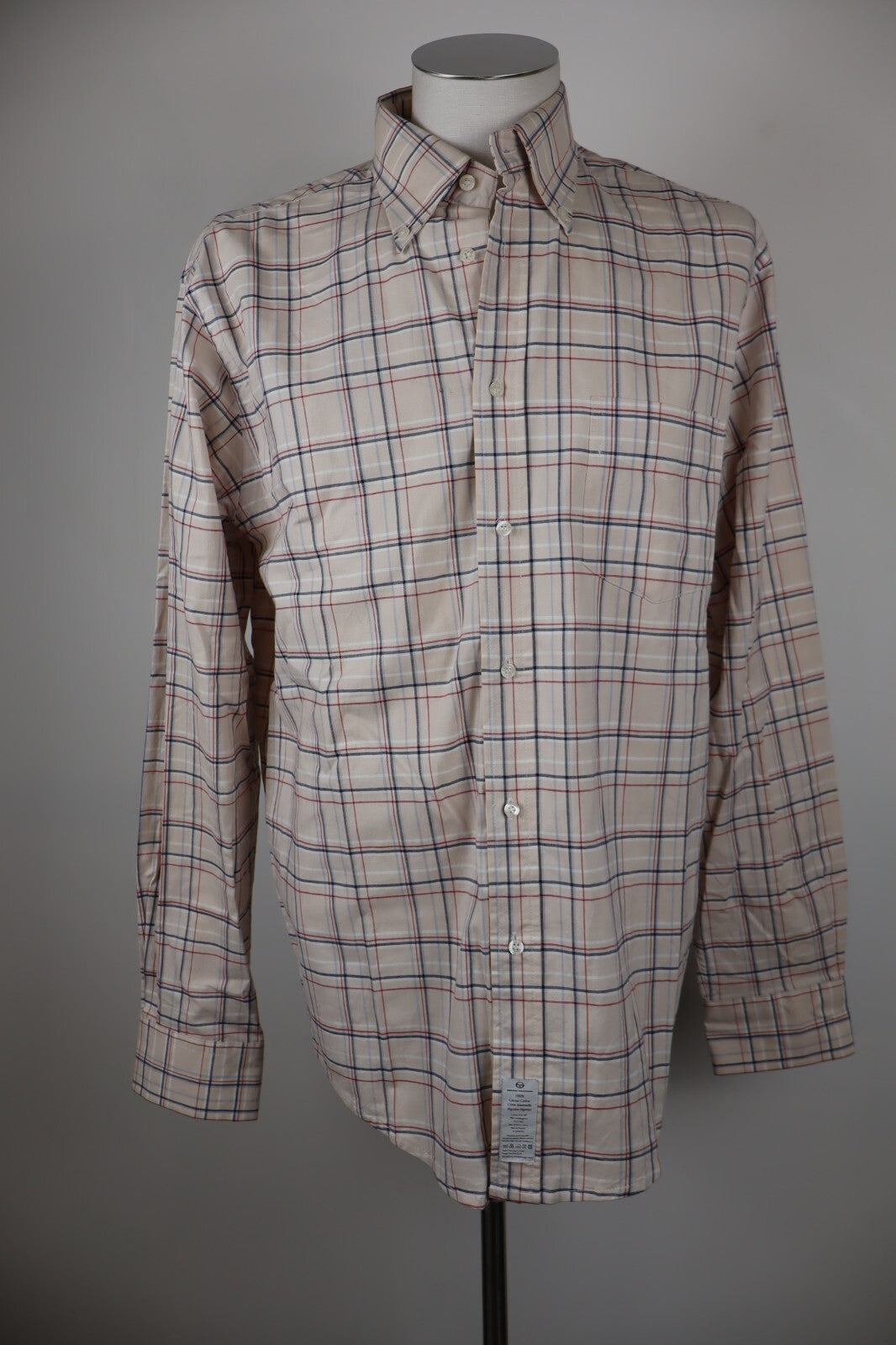 SERGIO TACCHINI CAMICIA UOMO TG. 2XL COTONE MAN CASUAL VINTAGE SHIRT COTTON