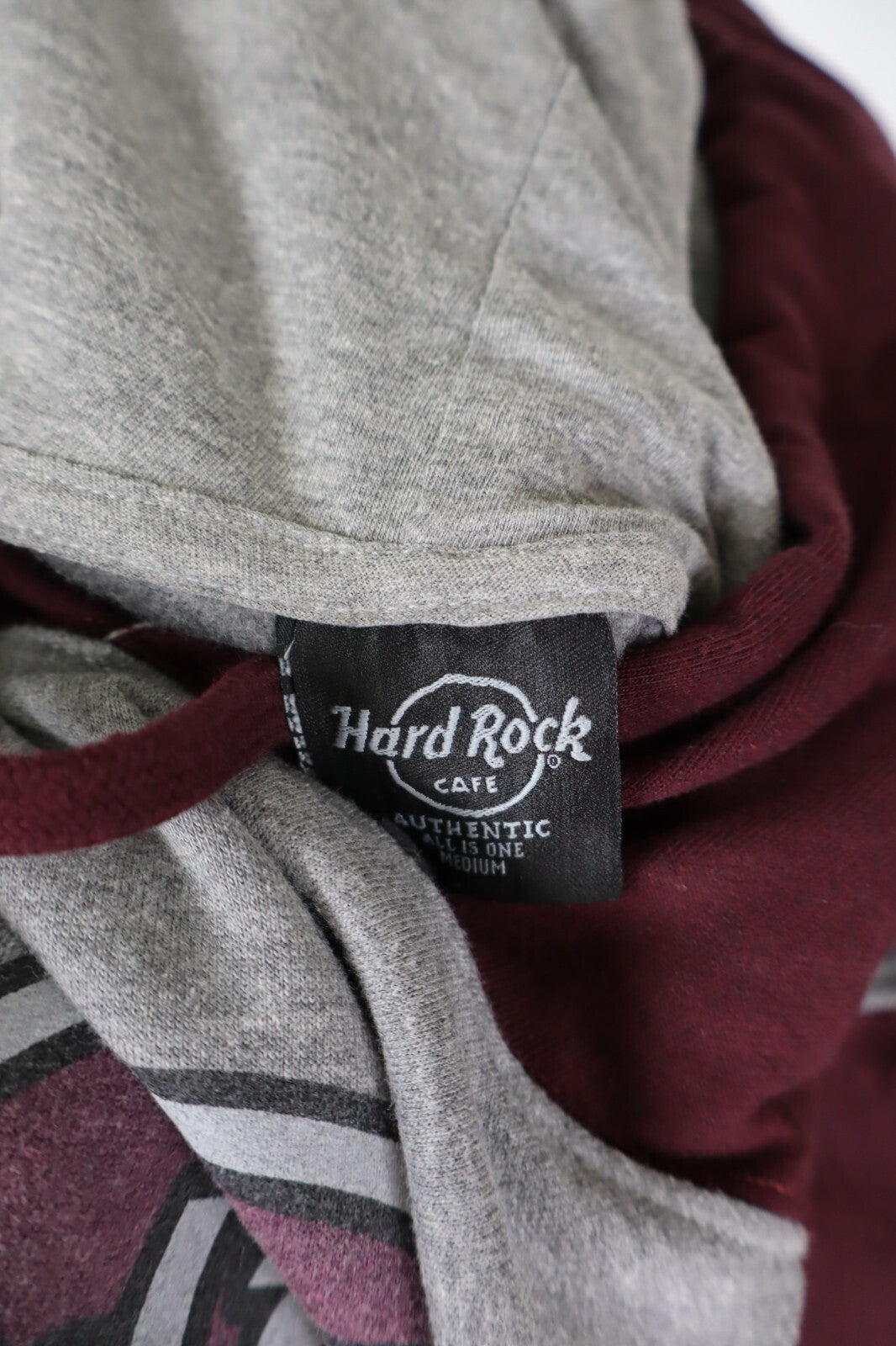 HARD ROCK CAFE MONTENEGRO FELPA UOMO Tg M MAN SPORT SWEATSHIRT VINTAGE CASUAL