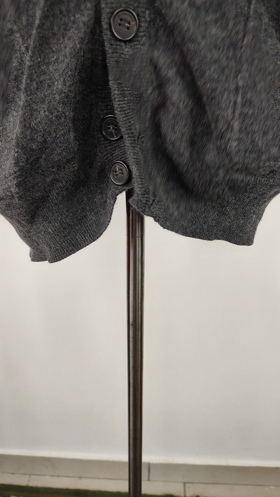PEUTEREY MAGLIONE CARDIGAN VINTAGE LANA UOMO Tg. L MAN SWEATER
