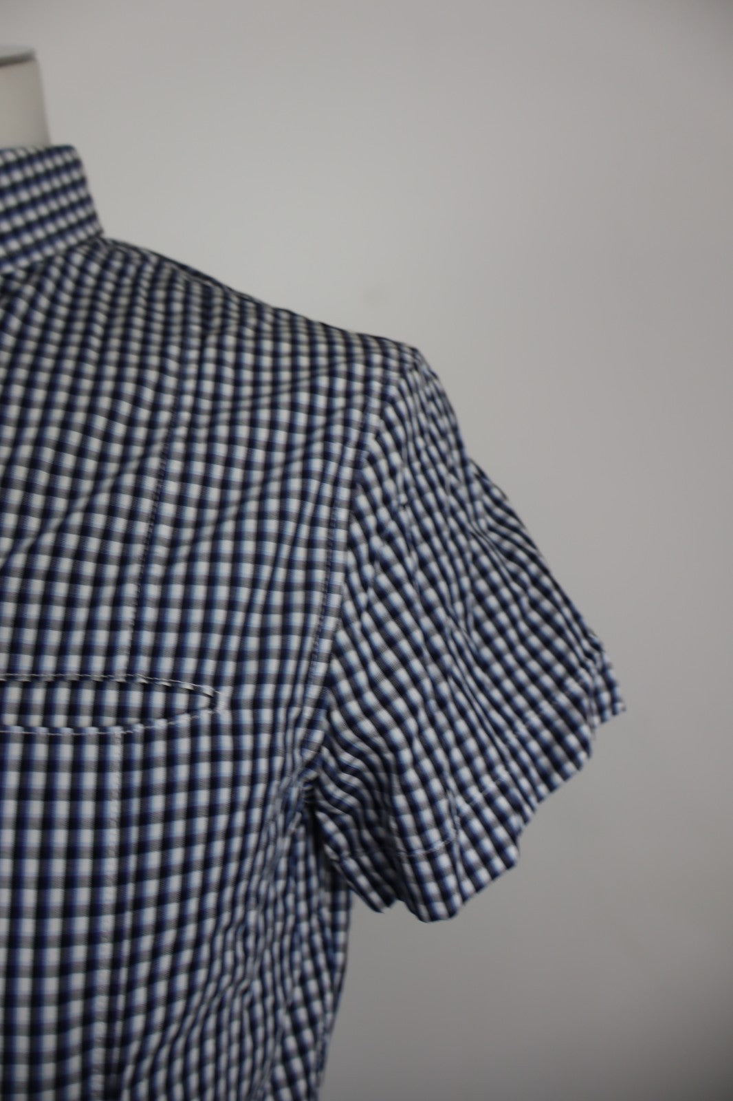 AJ ARMANI JEANS CAMICIA UOMO COTONE TG. M MAN CASUAL VINTAGE COTTON SHIRT LOGO