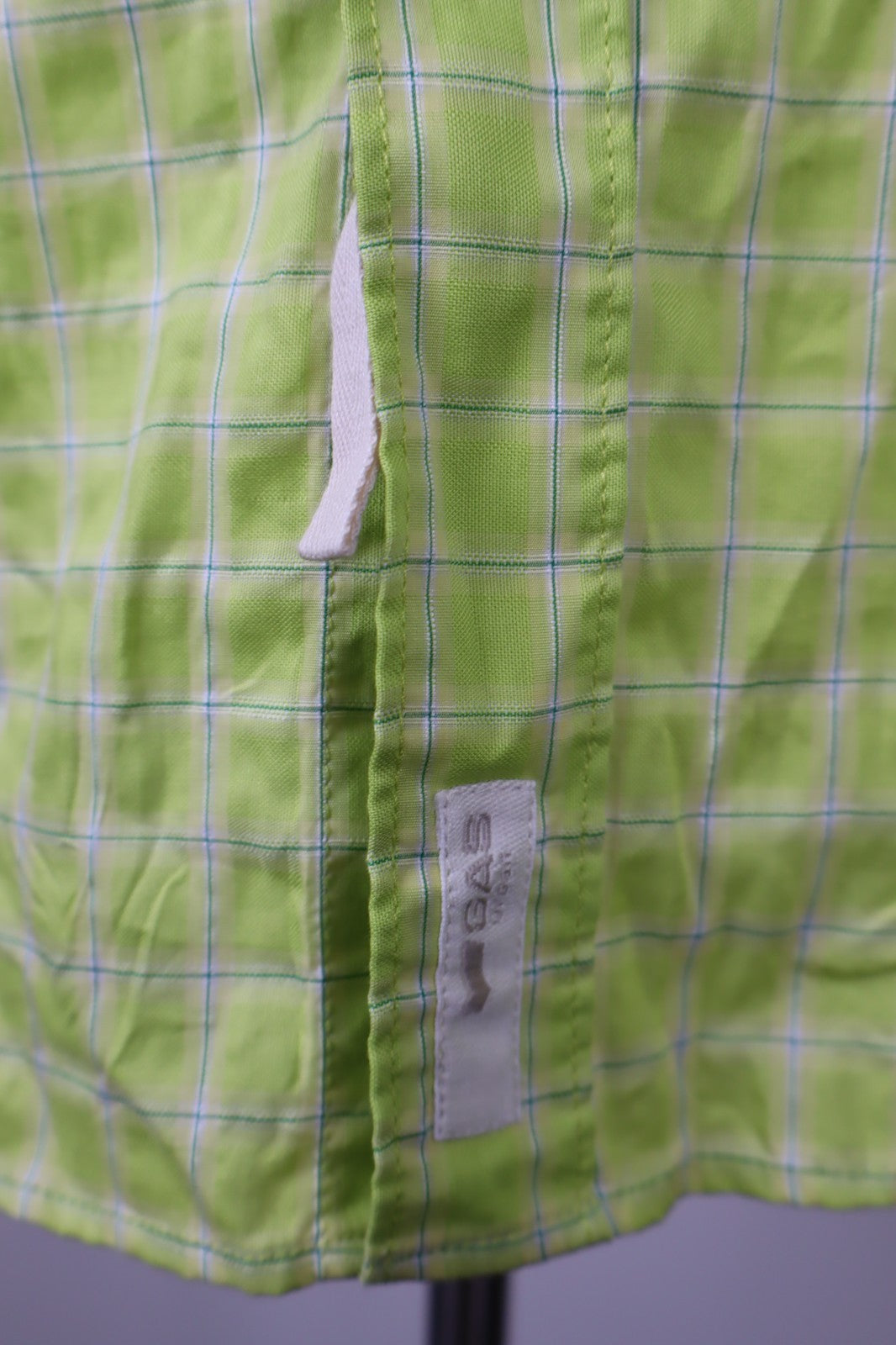 GAS CAMICIA UOMO TG. 42 MAN CASUAL VINTAGE SHIRT COTONE LOGO