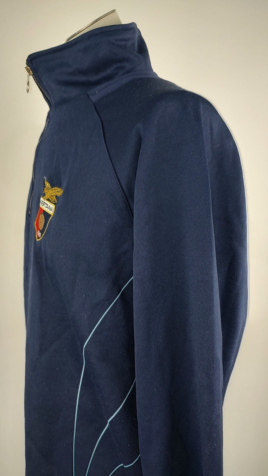 ONZE CASERTANA FELPA SPORT CALCIO UOMO Tg XL VINTAGE JACKET