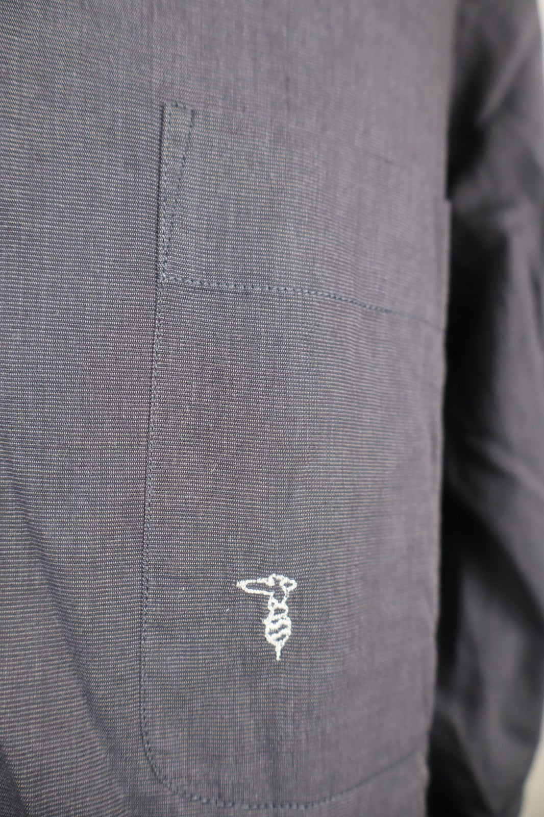 TRUSSARDI CAMICIA UOMO COTONE TG. 43 17 MAN CASUAL VINTAGE SHIRT MANICA LUNGA