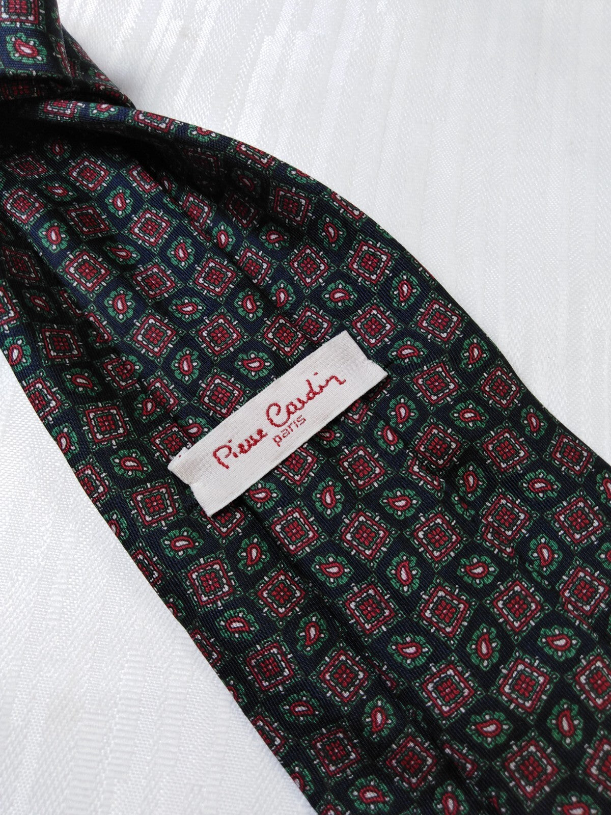PIERRE CARDIN  100% SETA SILK TIE CRAVATTA NECKTIE ITALY VINTAGE CLASSIC