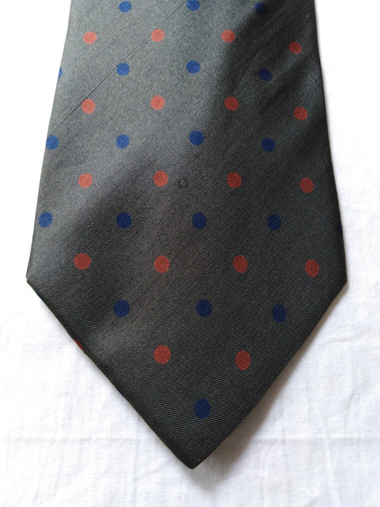 ROCCOBAROCCO 100% SILK TIE SETA CRAVATTA NECKTIE MADE IN ITALY