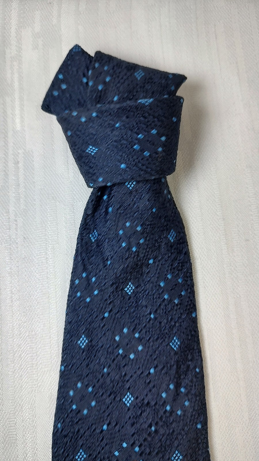 ZANOLINI 100% SILK TIE SETA CRAVATTA NECKTIE MADE IN ITALY CLASSIC