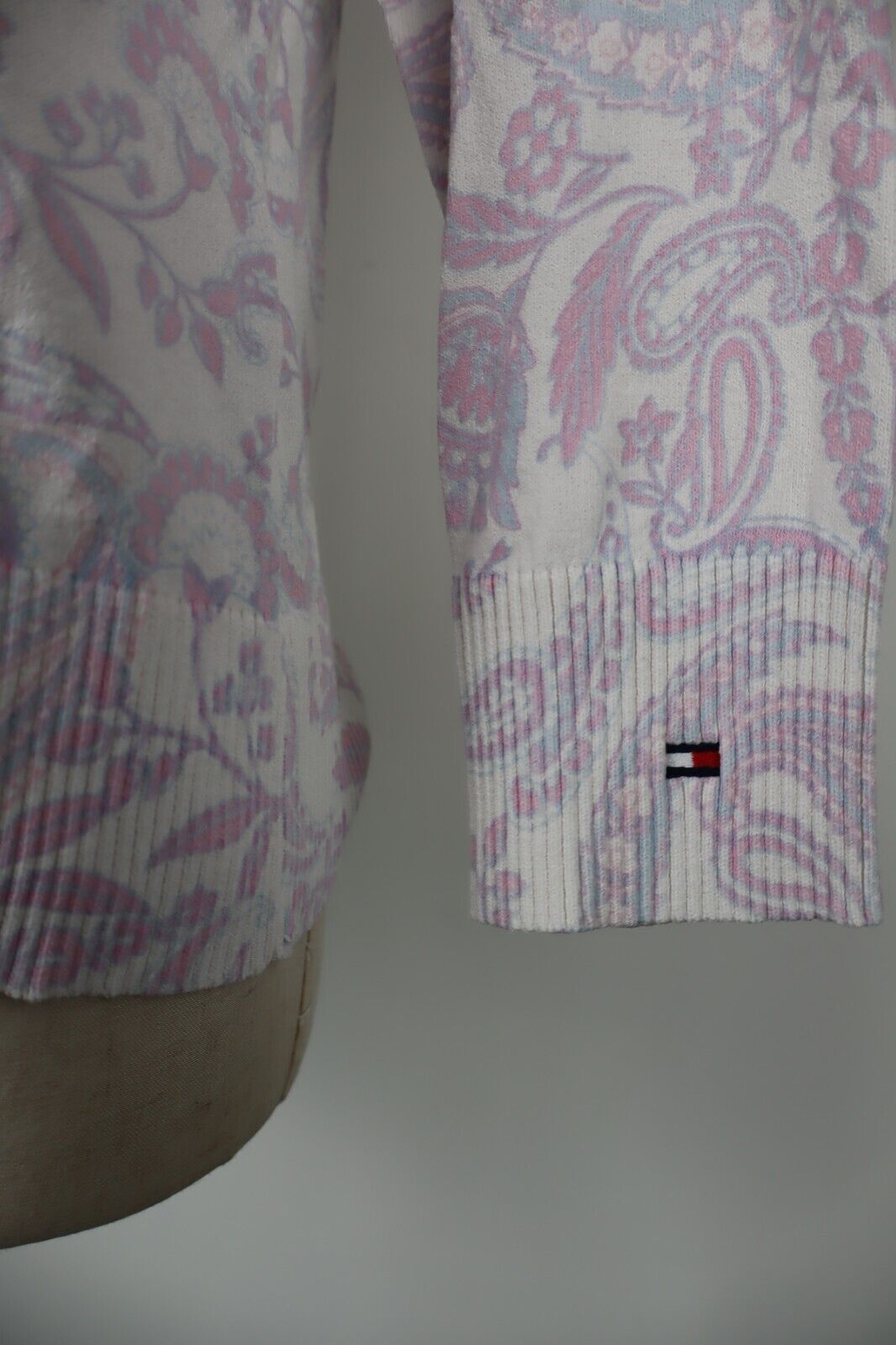 TOMMY HILFIGER MAGLIONE MAGLIA CARDIGAN COTONE DONNA Tg. S WOMAN CASUAL SWEATER