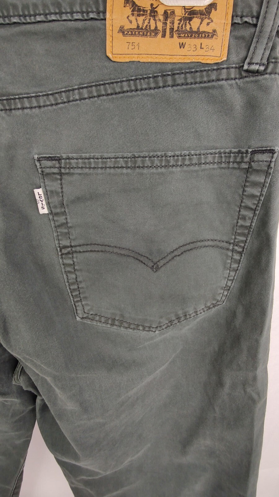 LEVI'S PANTALONI UOMO TG 33 MAN PANTS CASUAL VINTAGE