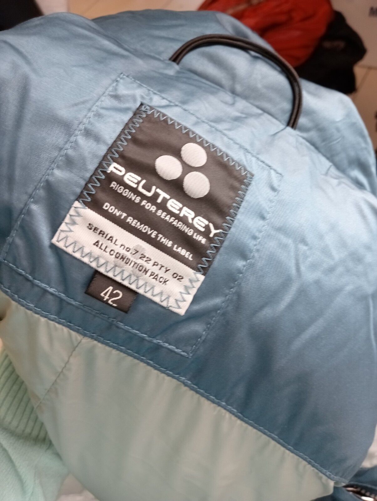 PEUTEREY PIUMINO GIUBBINO DONNA Tg. 42 WOMAN CASUAL JACKET VINTAGE