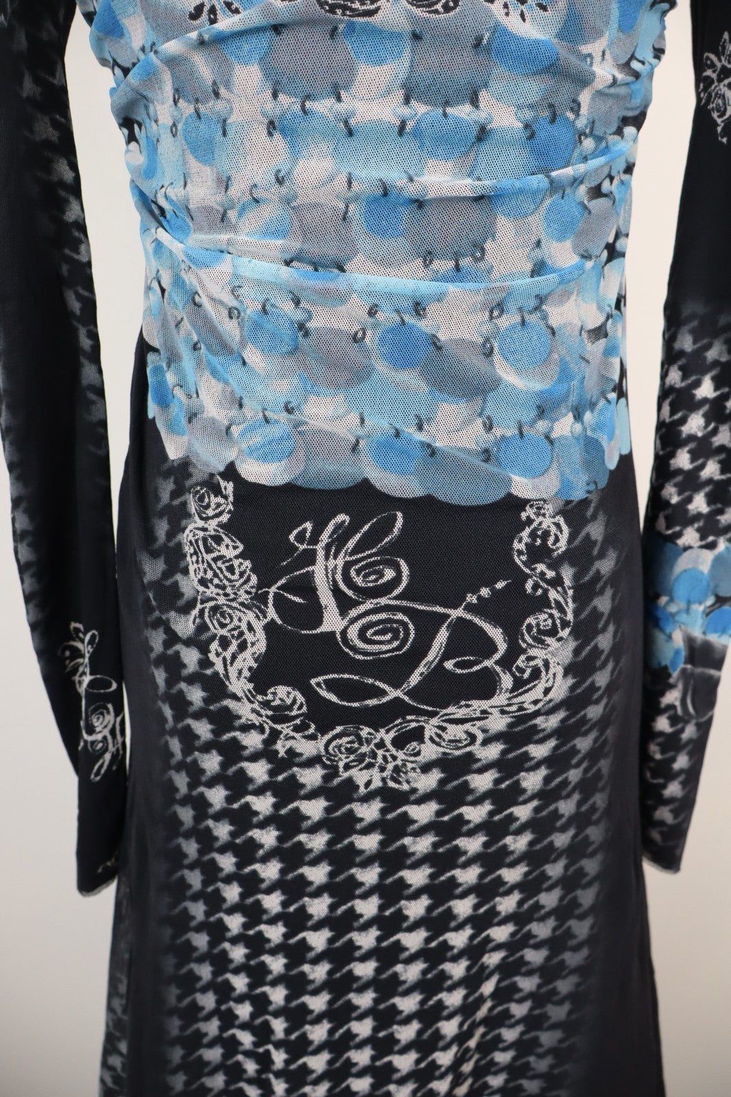 HUEVO BLANCO VESTITO  DONNA TG 46 WOMAN CASUAL VINTAGE DRESS ABITO ITALY