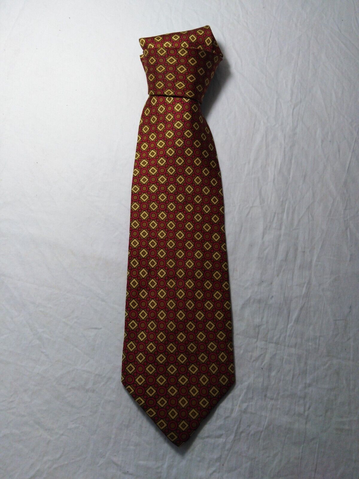 ROXY ROMA 100%  SILK TIE SETA CRAVATTA NECKTIE MADE IN ITALY